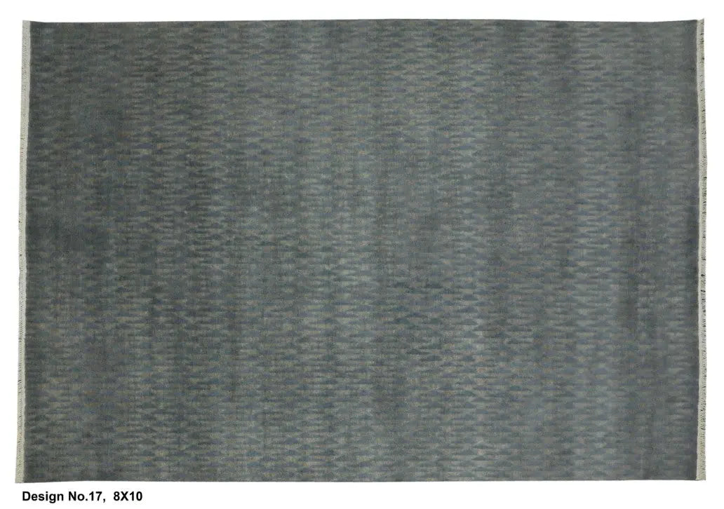 Hand knotted Indian Modern Rug 8'0" x 10'0" ABC Rugs Kilims